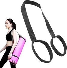 Yoga Mat Straps For Carrying - Yoga Mat Elastic Straps,Adjustable Yoga Carryi...