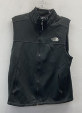 The North Face Men's Apex Bionic Softshell Vest Black WindWall Full Zip Size L