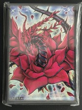 Yu-Gi-Oh! OCG - Schwarzer Rosendrache / Black Rose Dragon Hüllen 70x
