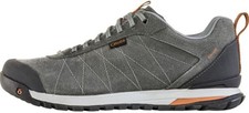 Oboz Men's Bozeman Low Leather Hiking Shoes, Charcoal, Size 12 Regular
