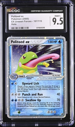Politoed ex graded CGC 9.5 for sale on eBay