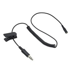 Aviation Adapter Helicopter Convertor 7.1mm to 3.5mm Extension Cord Military ...
