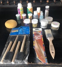 Lot of 18 Embossing Powders, Glitter and Misc. Embossing Supplies - New  Open
