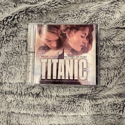 Titanic CD Motion Picture Soundtrack 1997 James Horner Composed Celine Dion