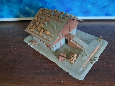Maquette HO Bâtiment De Ferme De Montagne - Marque Faller/Vollmer/Pola - Occasion