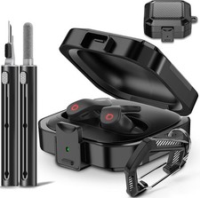 Secure Lock Case for Beats Fit Pro 2021 Carbon Fiber Texture Beat Fit Pro Earbud