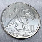 2015 Hercules Twelfth Labor Cerberus 1oz .999 Silver Round [W3]