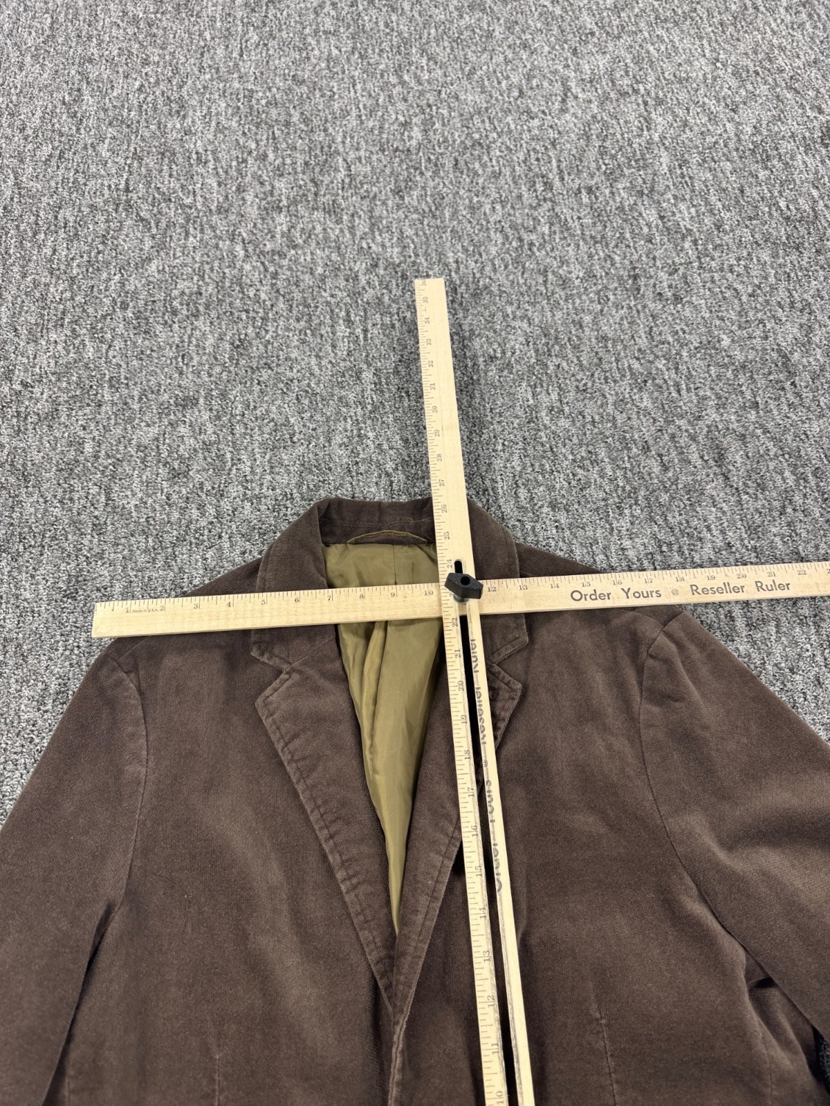 Gap Jacket Men Medium Chocolate Brown Corduroy Sp… - image 10