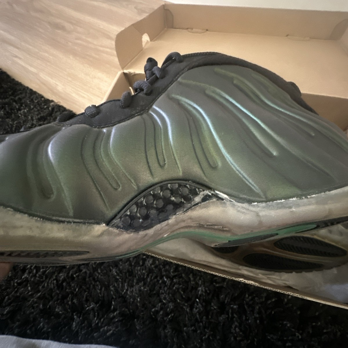 Pine Green Nike Foamposite Pro New DeadStock Size 13 Rare 