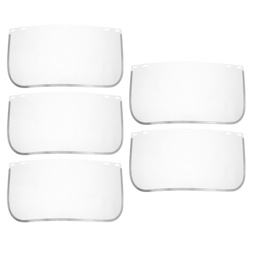5Pcs Transparent Safety Face Shield Replacement for Arc Welding and ...