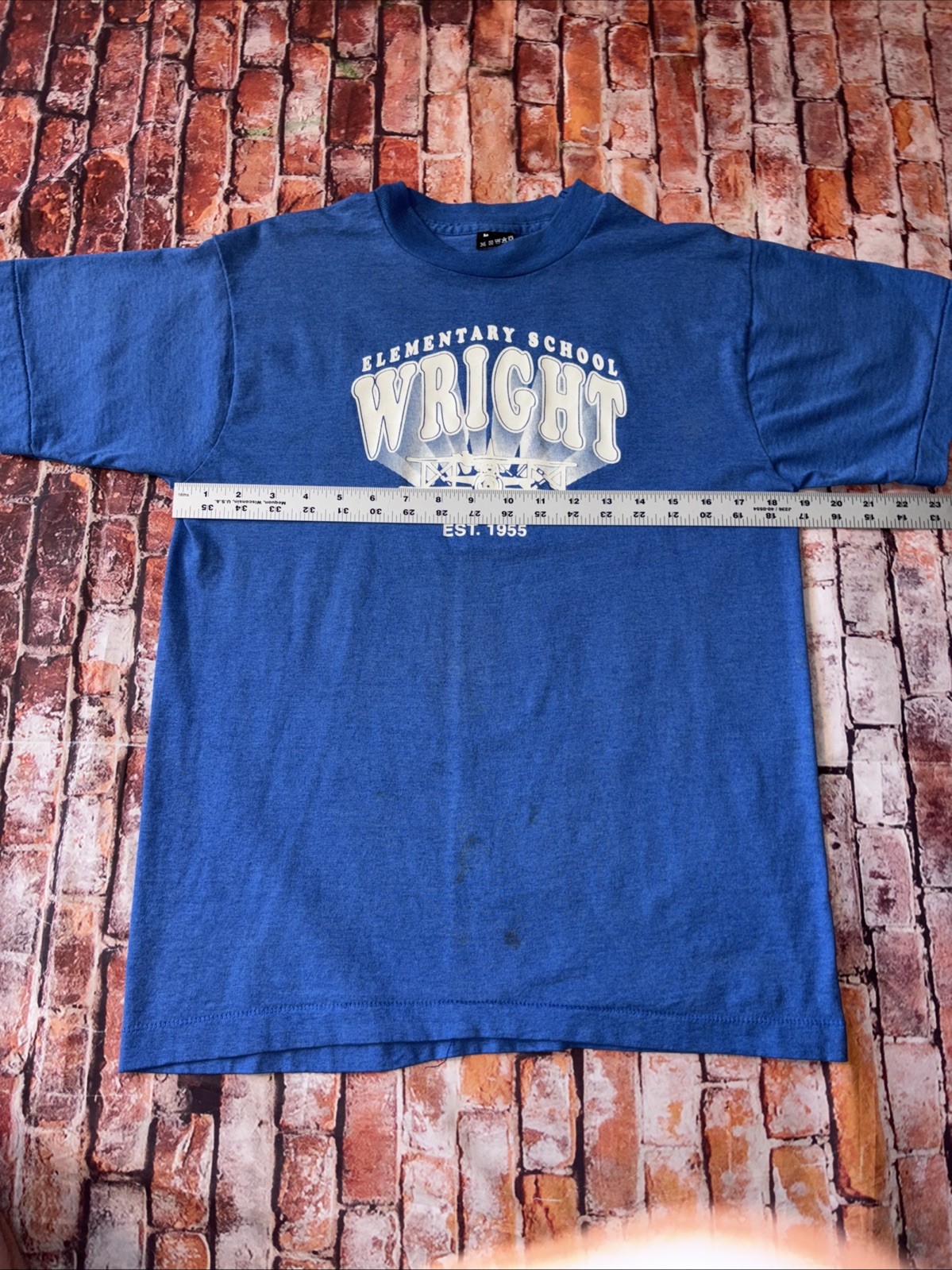 Vintage Wright Elementary School Cedar Rapids Sin… - image 9