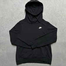 Women  s Nike Black Funnel Neck Lightweight Pullover Hoodie Sweatshirt M