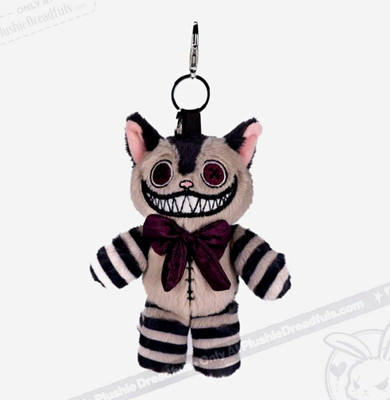 NEW Mysterious Plushie Dreadfuls Victorian McGee's Cheshire Cat Plush Keychain