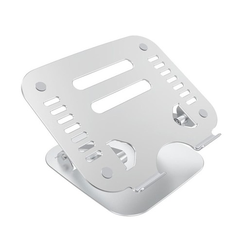 1pc Aluminiumlegierung Laptop Ständer Tragbarer Ständer einstellbarer Laptop () - Afbeelding 5 van 12