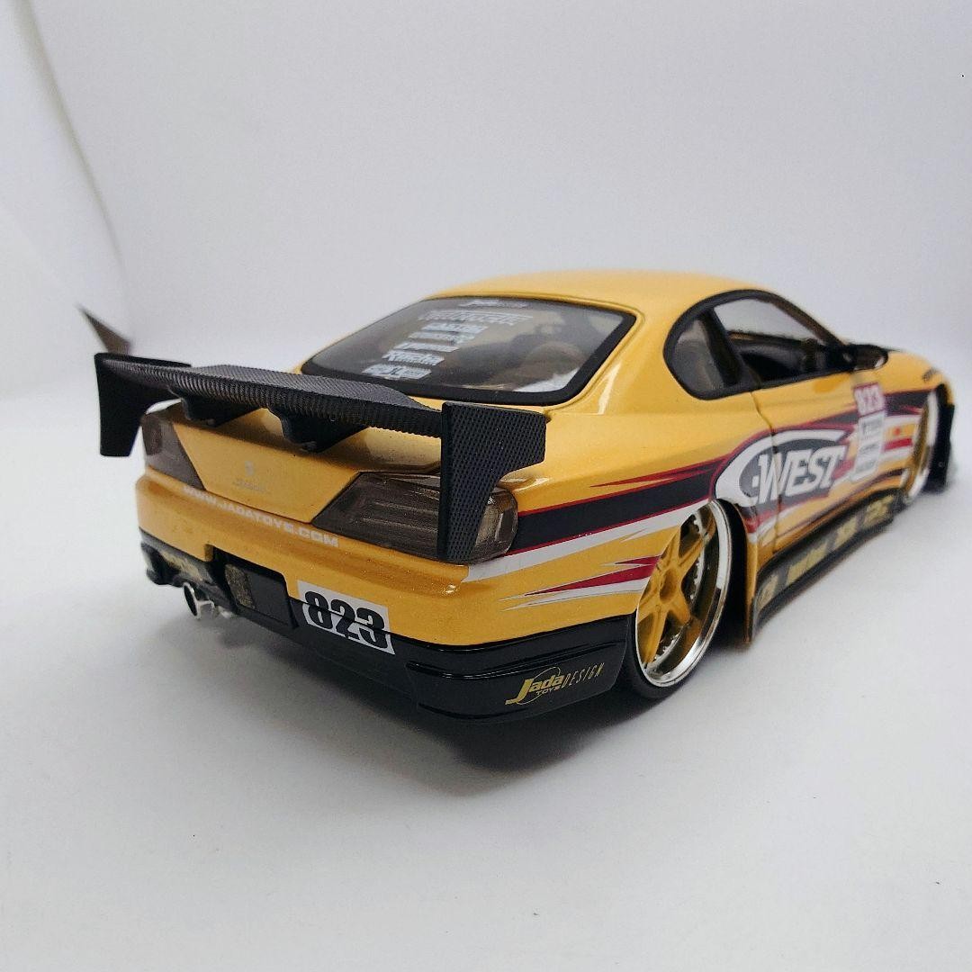 Jada Toys Import Racer S15 Silvia 1/24 Nissan C-west aero color