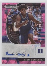 2020 Panini Prizm Draft Picks Prospect Pink Ice Vernon Carey Jr #PA-VC Auto 5yq