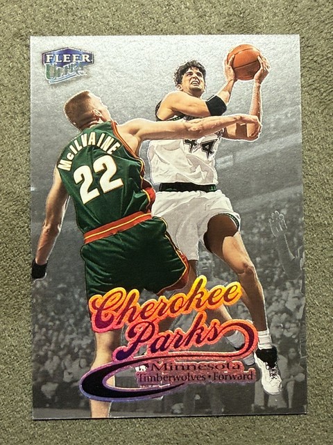 1998-99 Fleer Ultra Platinum Medallion Cherokee Parks #75P 31/99 Duke