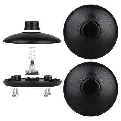 3x Floor Lamp Foot Pedal Switch Inline Step ON Off Spring Push Button C645