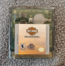 Harley-Davidson Race Across America, Game Boy Color, Cart, Very Good Condition