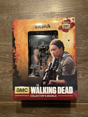 The Walking Dead AMC Sasha Eaglemoss 1:21 Figurine New In Box NIB
