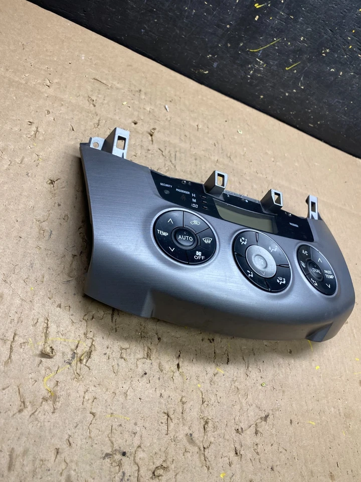 Interruptor de unidad de control de clima de calefacción de aire acondicionado Toyota RAV4 2006 A 2012 T6069 DG Foto 2 de 4