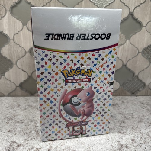 Pokemon 151 Booster Bundle Display Case Factory Sealed US English Includes 10 BB