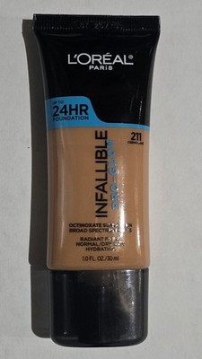 L'OREAL INFALLIBLE PRO GLOW NORMAL/DRY SKIN FOUNDATION 211 CREME CAFE