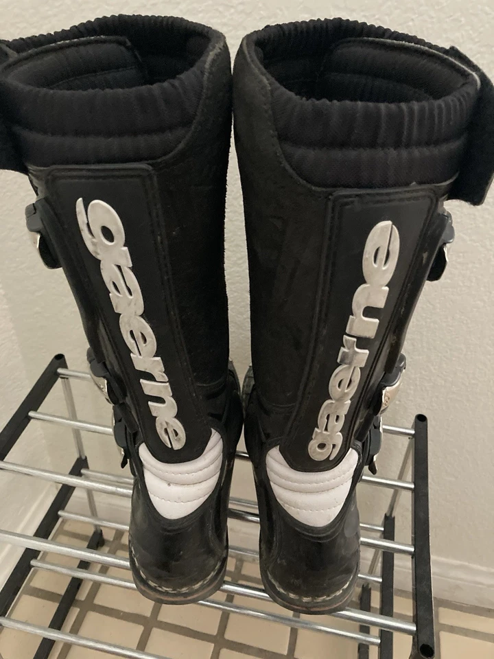 Botas Gaerne GX1 Motocross MX ATV - Preto *EUR 41 / EUA 7 / JAP 26 - Imagem 4 de 4