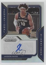 2020-21 Panini Prizm Sensational Signatures Silver Jaxson Hayes #SS-JAX Auto 0c3