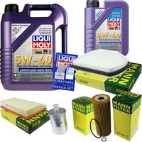 Mann Inspektionspaket Liqui Moly High Tech 5W-40 FüR Mercedes C-Klasse W202
