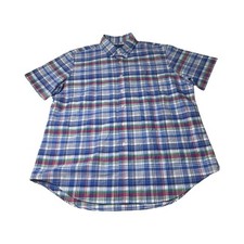 Polo Ralph Lauren Short Sleeve Embroidered Button Up Shirt Mens Sz XL