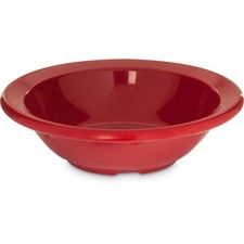 Carlisle KL80505 Kingline Red 4.75 Oz Rimmed Fruit Bowl - 48 / CS
