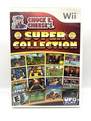 Chuck E. Cheese's Super Collection (Nintendo Wii, 2011)  No Manual - Tested