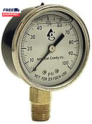 #ad EILPG1002 4LNL Liquid Pressure Guage 100 LB $13.32
