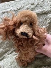 Vintage Plush Toy Cocker Spaniel Dog
