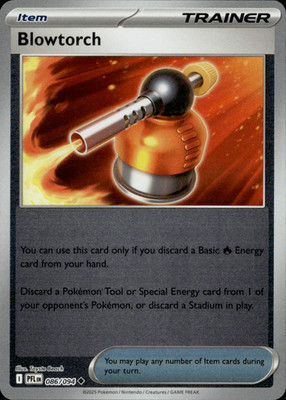 Blowtorch 086/094 NEAR MINT Reverse Holo PACK FRESH Me02: Phantasmal Flames