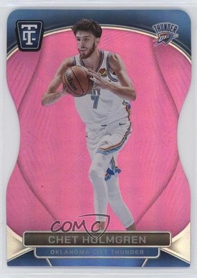 2024 Totally Certified Pink Platinum Mirror Die-Cut /125 Chet Holmgren #52 19n6