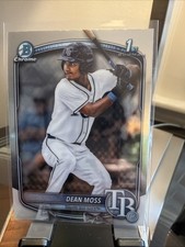 Dean Moss 2025 Bowman Chrome Draft #BDC-114 1st RC