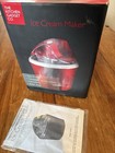 The Kitchen Gadget Ice Cream Machine In Red With ManualNew