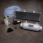 AVT 4" x 10" 350BHP Turbo Water Chargecooler Barrel Intercooler Kit