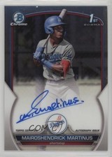 2023 Bowman Chrome Prospect Auto Mairoshendrick Martinus #CPA-MMA Auto 1n8a