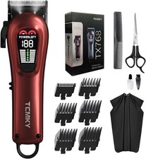 Professional Clippers for Men Cordless Corded Barber Clippers for Hair Cutting