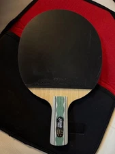 Brand New DHS Table Tennis Racket – Skyline 2 + 652 Pips-Out Rubber | FREE Balls