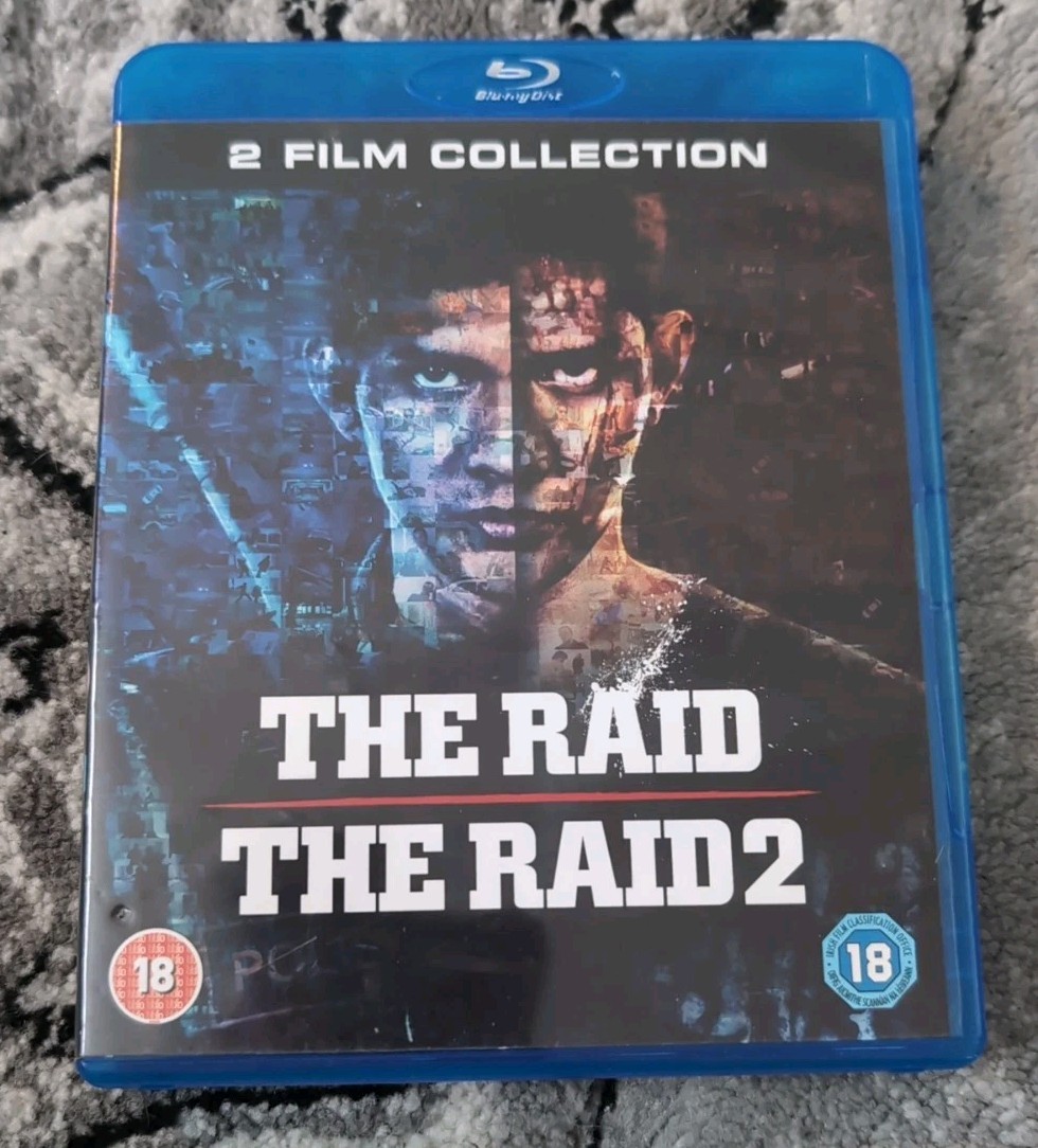 Raid / The Raid 2 (Blu-ray, 2014) Region B