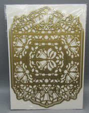 2021 Anna Griffin Pop Out Card Dies Christmas Bells W/Instruction Sheet