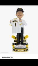Paul Skenes Pittsburgh Pirates FOCO 2023 MLB Draft Pick Bobblehead MLB Baseball 