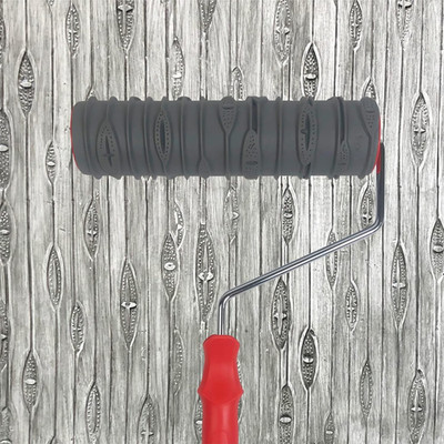 Hanroy 10'' Patterned Paint Roller for Wall Decoration Classic Brick Embossing T