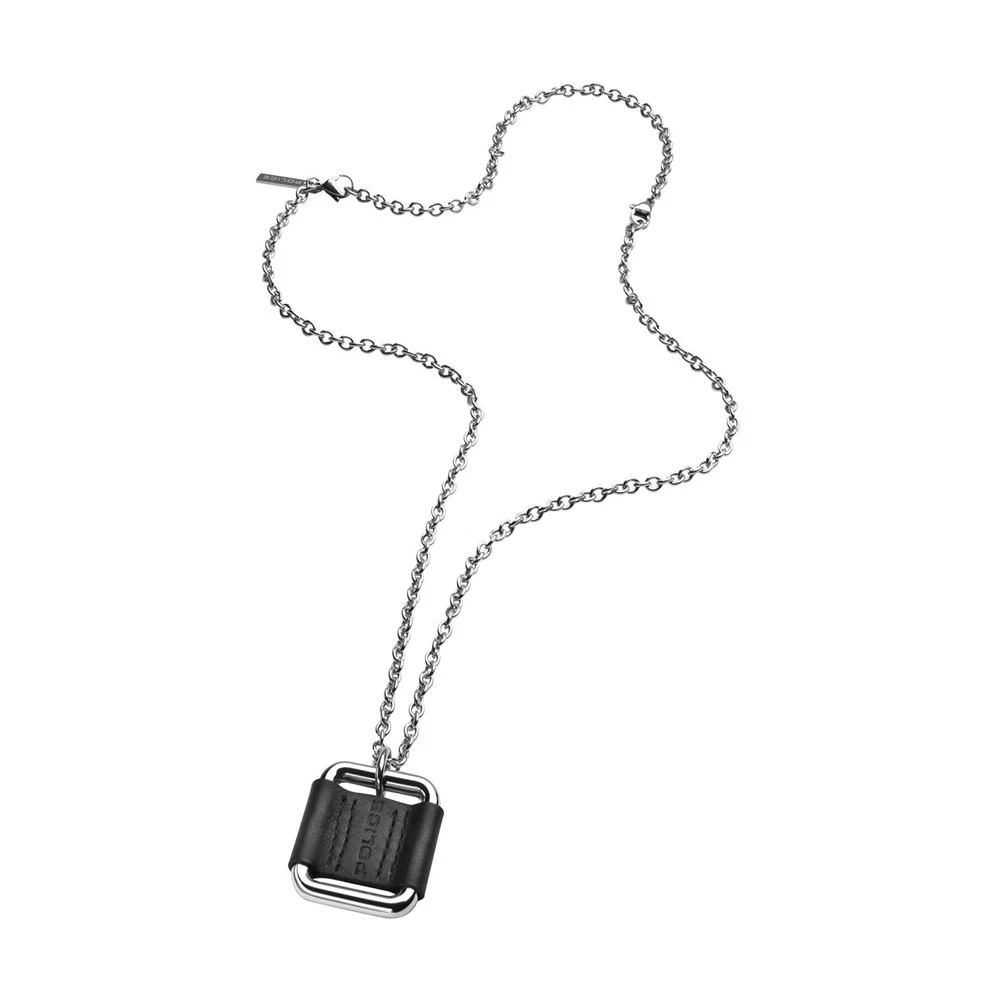 Police – Catenina Con Pendente Uomo In Acciaio Inossidabile, Colore Argento – PJ24963PSE-01
