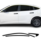 Fits Nissan Sentra 2026+ Side Chrome Delete Decal Blackout Vinyl Film