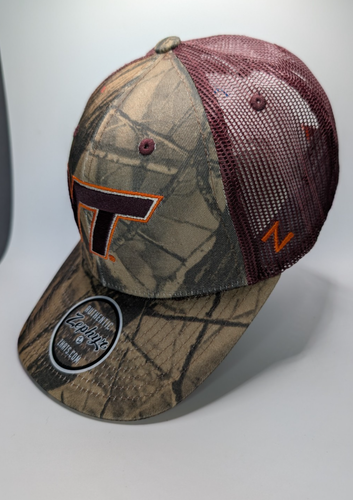 Limited releaseVirginia Tech Hokies mesh snapback by Zephyr NWT - Picture 2 of 6